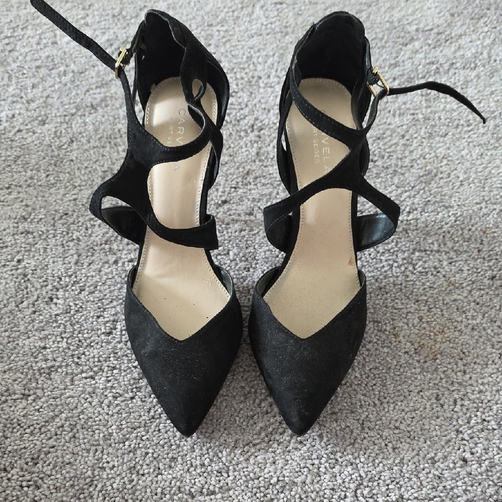 Kurt Geiger Black Strappy Heels